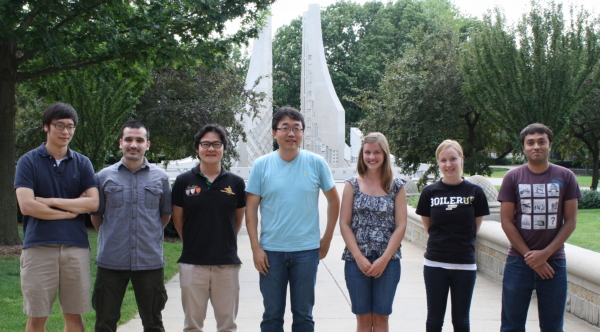 Group 2012 at the Fountain