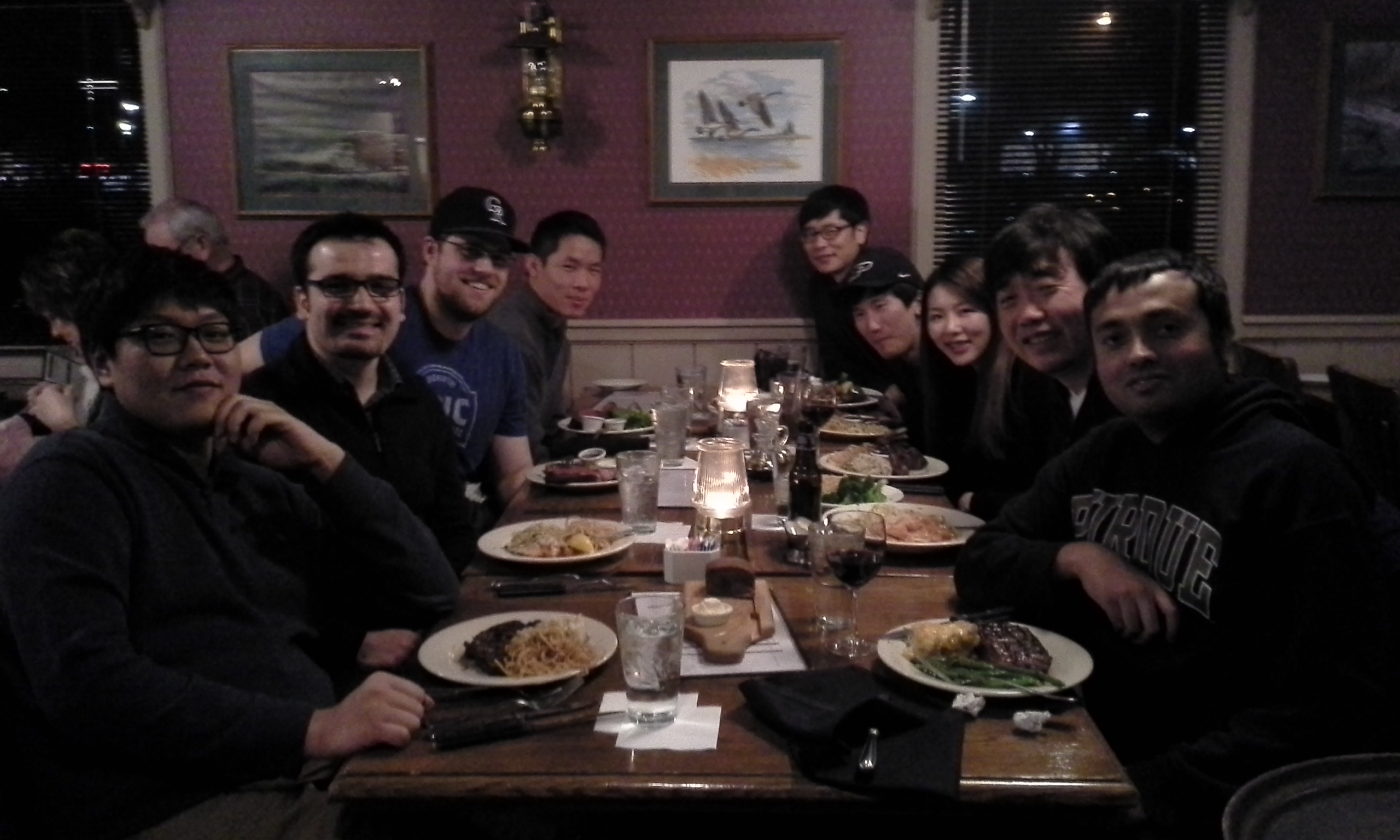 Seungman and Soham’s Defense Celebration